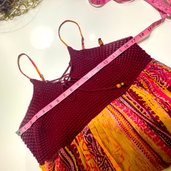 Xhilaration Tribal Maxi Dress Size M - Picture 9 of 11